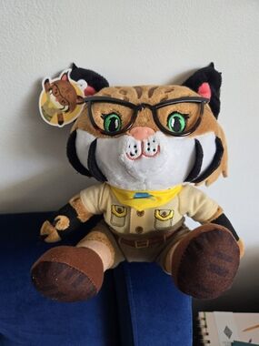 Salesforce Appy the Bobcat Plush Mascot Stuffed Animal 8.5"
